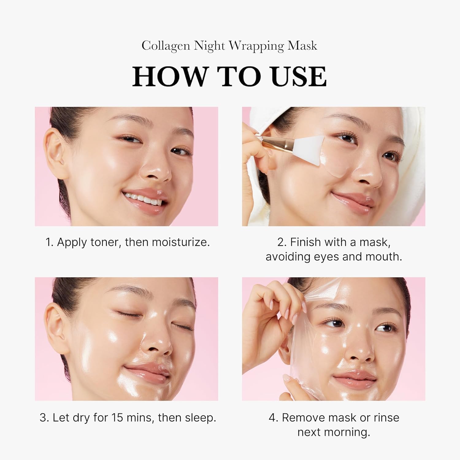 KrystalGlow-Collagen Mask